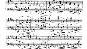 Felix Blumenfeld - Lyrical Suite, Op. 32; II. in B major, Andantino