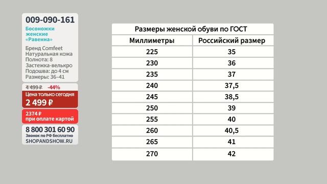 Босоножки женские «Равенна».«Shop and Show» (Обувь) смотреть онлайн