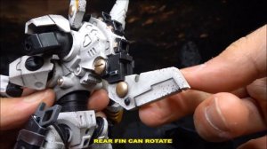 Joytoy Tau Empire Commander Shadowsun Warhammer 40K 1/18 action figure review & unboxing - Beware !