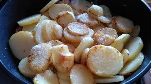 Бабушкин рецепт. Божественный Картофель, тушёный в сливках!