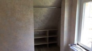 Шкаф на мансарде с распашными дверцами | closet