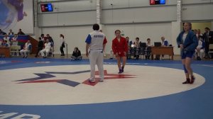 Невероятный бросок Марии Ворошиловой! 1/2 финала вес 59 кг. Первенство России по самбо!