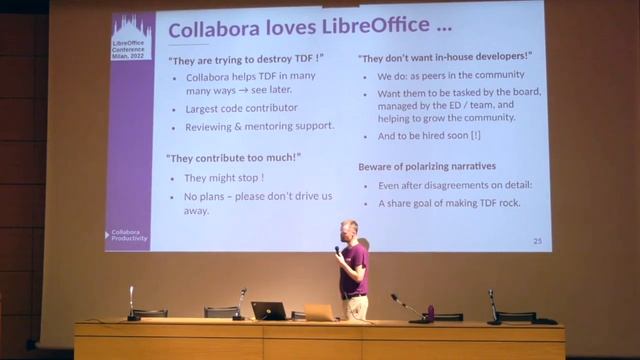 Sponsor Keynote Collabora - LibreOffice Conference 2022 смотреть онлайн