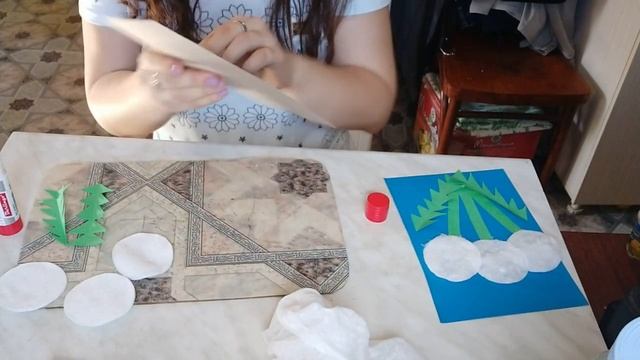 Мастер-класс аппликация из ватных дисков "Одуванчики" смотреть онлайн