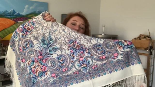 Павловопасадский платок Март. Хобби для женщин сегодня. смотреть онлайн