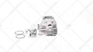 Цилиндр с поршнем ZimAni 47 мм. для бензопилы MS 361 3D обзор.