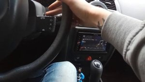 Подрулевой джойстик renault megane 2 на pioneer