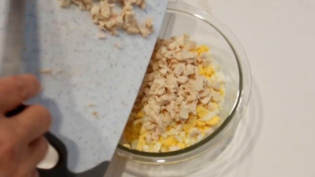 Мясной салат без морковки и соленых огурцов!!!Рецепт вкусного мясного салата!!!