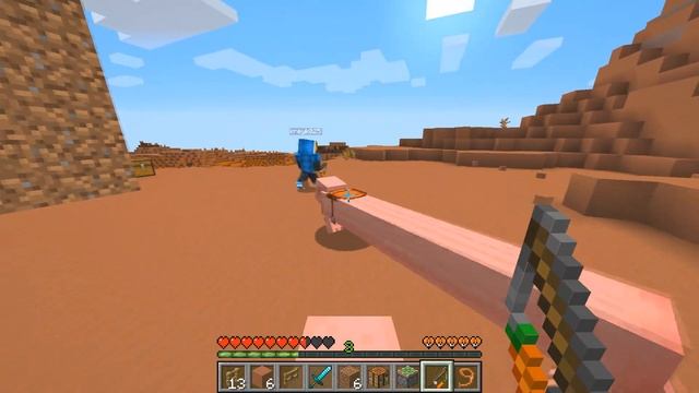 ЭТО САМАЯ ДЛИННАЯ СВИНЬЯ В МАЙНКРАФТЕ! смотреть онлайн