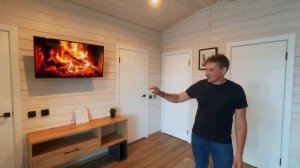 Интерьер выставочного дома Barn House от компании Альфа Строй!