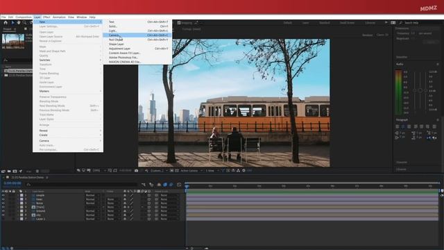 Create a 3D Scene from a Single Photo in After Effects | In-Depth PARALLAX Tutorial смотреть онлайн