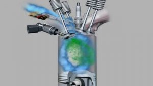 Принцип работы авто.Завихрения в камере сгорания