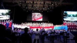 Гимн города Оренбурга исполнил сводный хор из 600 человек