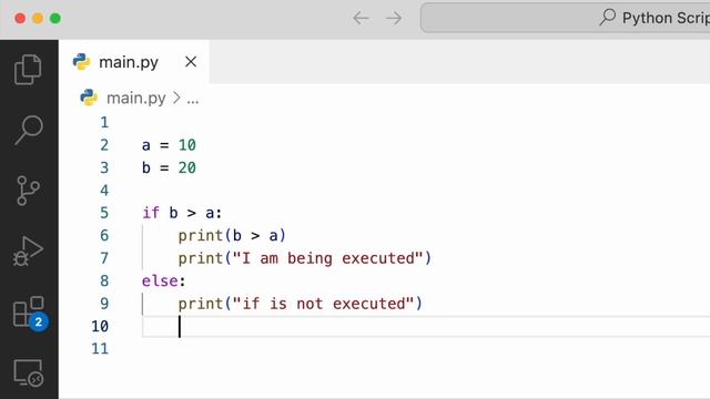 Day 11 - Python If and Else