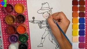 Кай из мультика Снежная королева: Хранители чудес. Раскраска для детей
