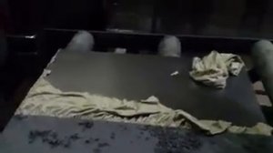 Снятие полимерно порошкового покрытия удалителем краски КраскиНет   240p