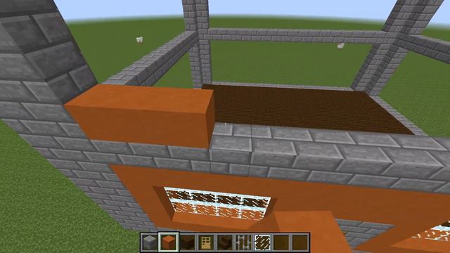 MineCraft 1.7.4 Архитектура - Итальянский городок #1 Ратуша и площадь.