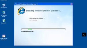 Installing Internet Explorer 8 on Windows XP