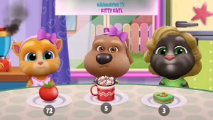 ?ЗОМБИ в БАССЕЙНЕ? МОЙ ГОВОРЯЩИЙ кот ТОМ и друзья Страшный сон котика #Том