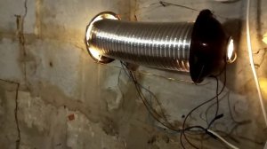 Обогрев с помощью галлогеновых ламп.