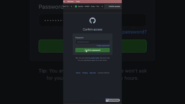 Generating GitHub authorisation token смотреть онлайн