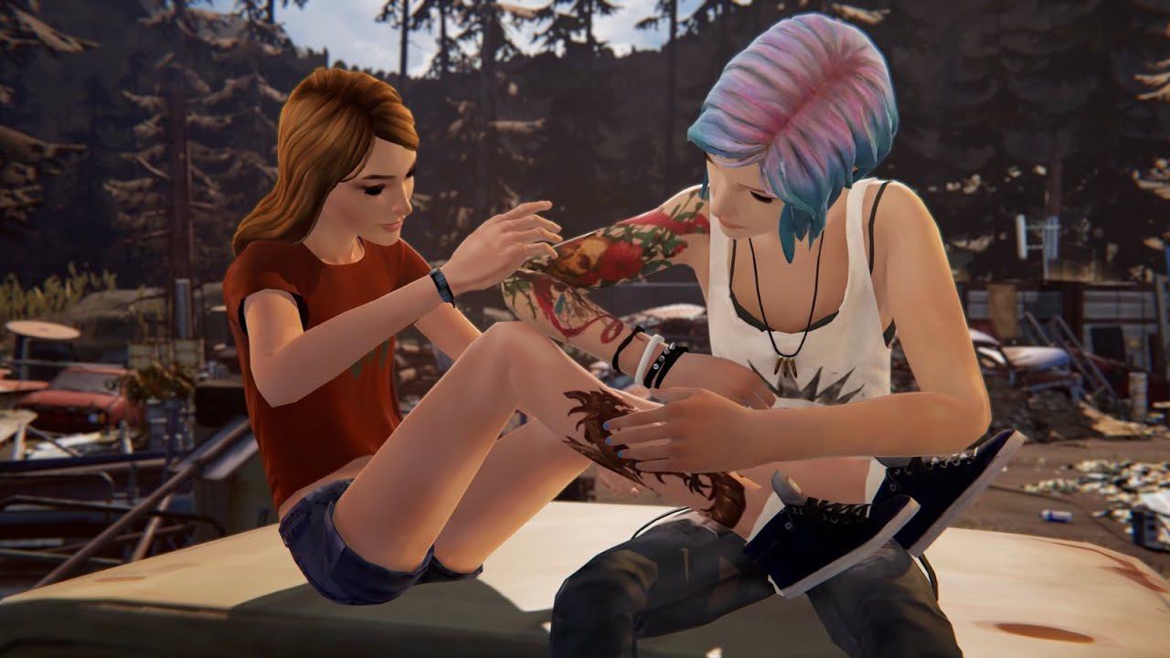 Life Is Strange: Before The Storm ➤ Chloe's graffiti(Граффити Хлои)Episod-3 №8