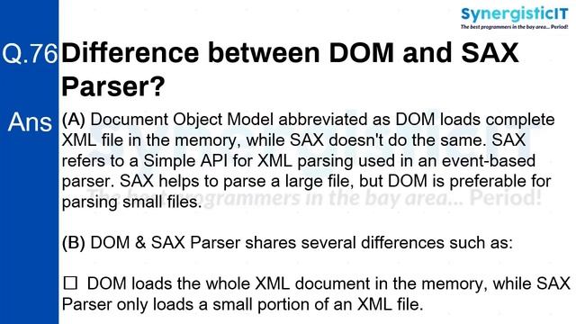 Java Interview Questions - PART 8 | Synergistic IT смотреть онлайн
