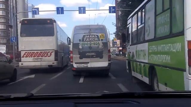 Колпино - Петергоф / Kolpino - Petergof 22/07/2014 (timelapse 4x)