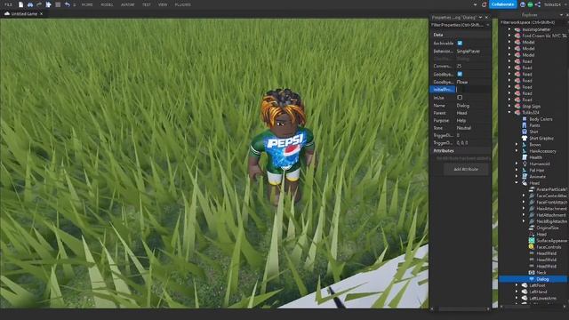 Как сделать разговор с NPS В Roblox Studio.? смотреть онлайн