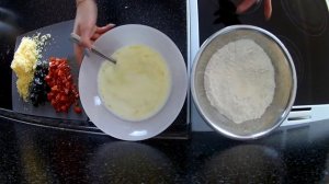 Пирог с вялеными помидорами и сыром • Готовить просто