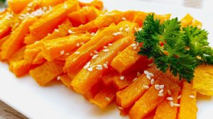 Так ТЫКВУ вы еще не готовили! Очень вкусный, простой и полезный рецепт тыквы в духовке! Тыква ФРИ