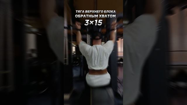 Спина-трицепс