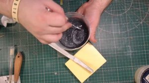 Имитация асфальта для диорамы