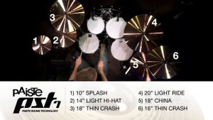 PAISTE PST7 SERIES - DEMO VIDEO!