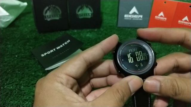 Jam Spovan Mg 01 Sport Watch For Travelling unboxing смотреть онлайн