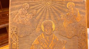 Предметы церковного культа из собрания отдела дерева и мебели