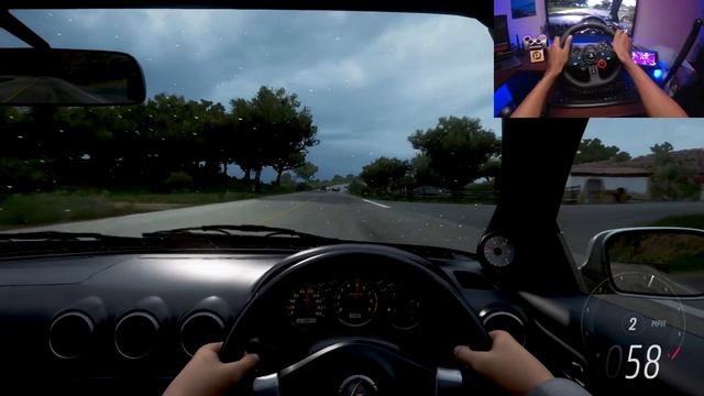 Forza Horizon 5 Nissan Silvia Spes R 2000 (llogitech g29) Gameplay смотреть онлайн