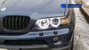 Тюнинг фар на БМВ Х5 Е53. Восстановление фар