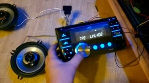 JVC KW-XR417 EE- проверка звука ч.1