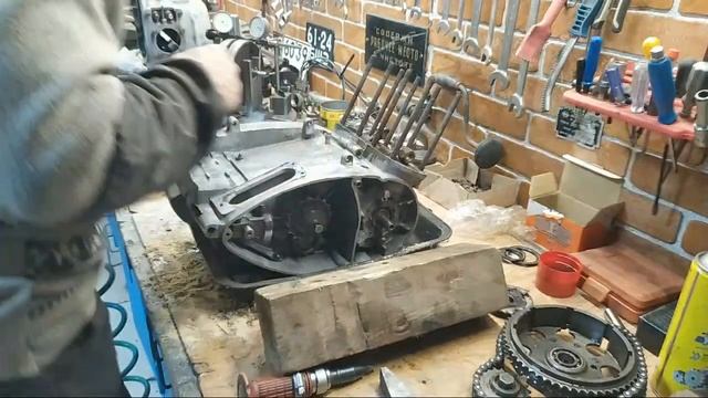 Разбираем Двигатель ИЖ Юпитер 3 Онлайн, часть 2 смотреть онлайн