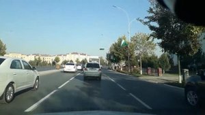 Fergana city driving (Uzbekistan)/ Город Фергана Узбекистан на автомобиле