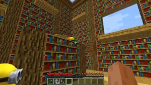 TALKING BEN chooses WHO TO SAVE MINIONS or CREEPER in MINECRAFT - Gameplay