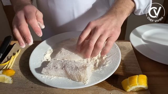 Как пожарить рыбу по классическому французскому рецепту I POISSON MEUNIERE