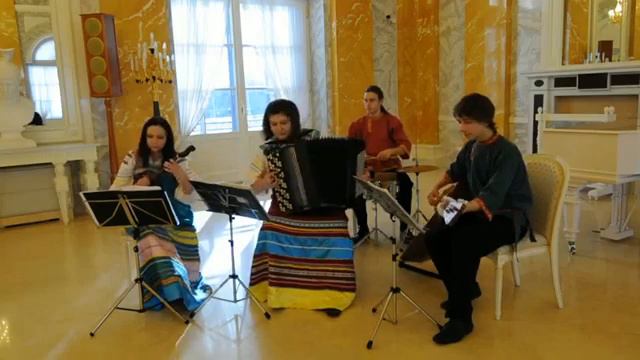 Баев Евг. "Фламенко" Folk Group "Russian Style" (Saint P.) Каунас смотреть онлайн