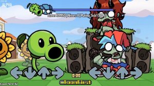 Friday Night Funkin' - Plants Vs Rappers - (FNF PVZ Mod Showcase/Zombies /Hard & Crazy SpeedRun)