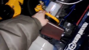 Установка растяжки передних стоик,с доп.креплением к двигателю.