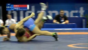 1/4 WW - 59 kg: A. LYSAK (UKR) v. Y. TANABE (JPN)