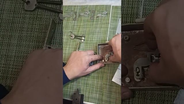 Восстановление сейфового замка, из сейфа Алко. смотреть онлайн