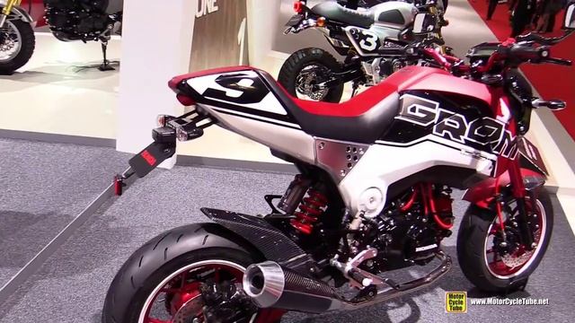 Honda Grom 125 Customized Concept - Walkaround - 2015 Tokyo Motor Show смотреть онлайн