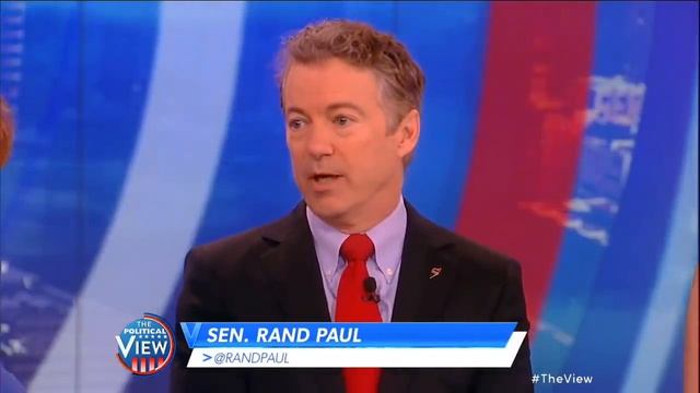Rand Paul Educates The View's Joy Behar and Whoopi Goldberg on The View! - Rand Paul and Joy Behar смотреть онлайн